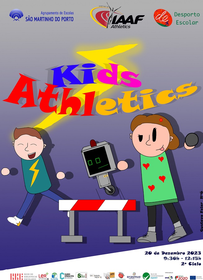 Kids Athletic Cartaz 2023